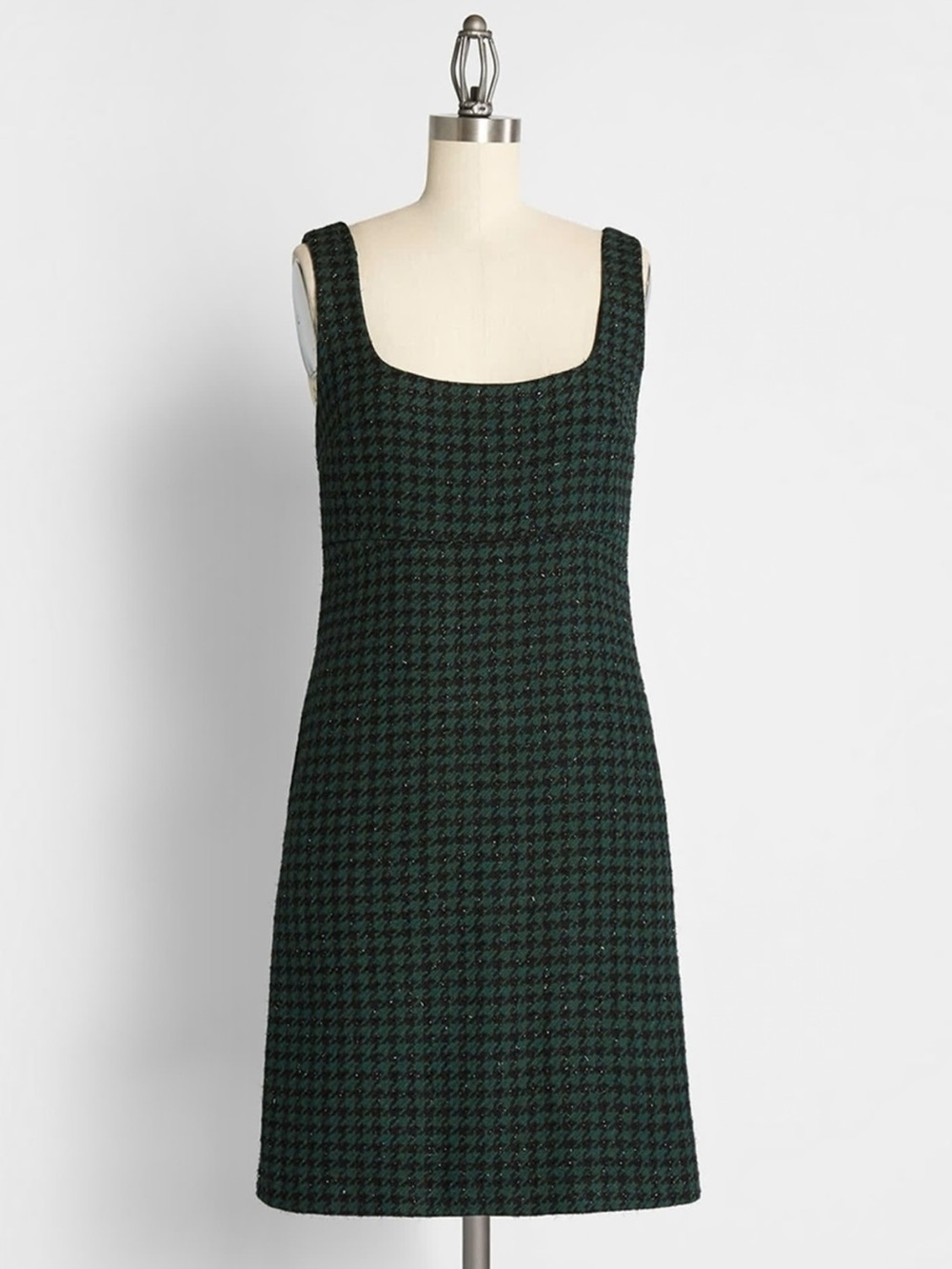 ModCloth Houndstooth Sleeveless Dress